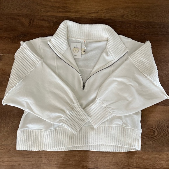 NWT Anthropologie Daily Practice Women’s Half-Zip Pullover Sweatshirt XL - Picture 9 of 16